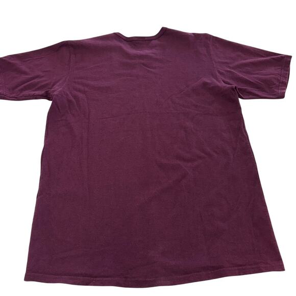 Champion Shirt Mens X Large Red Purple Crew Neck Vintage Tee Cotton - Picture 2 of 6